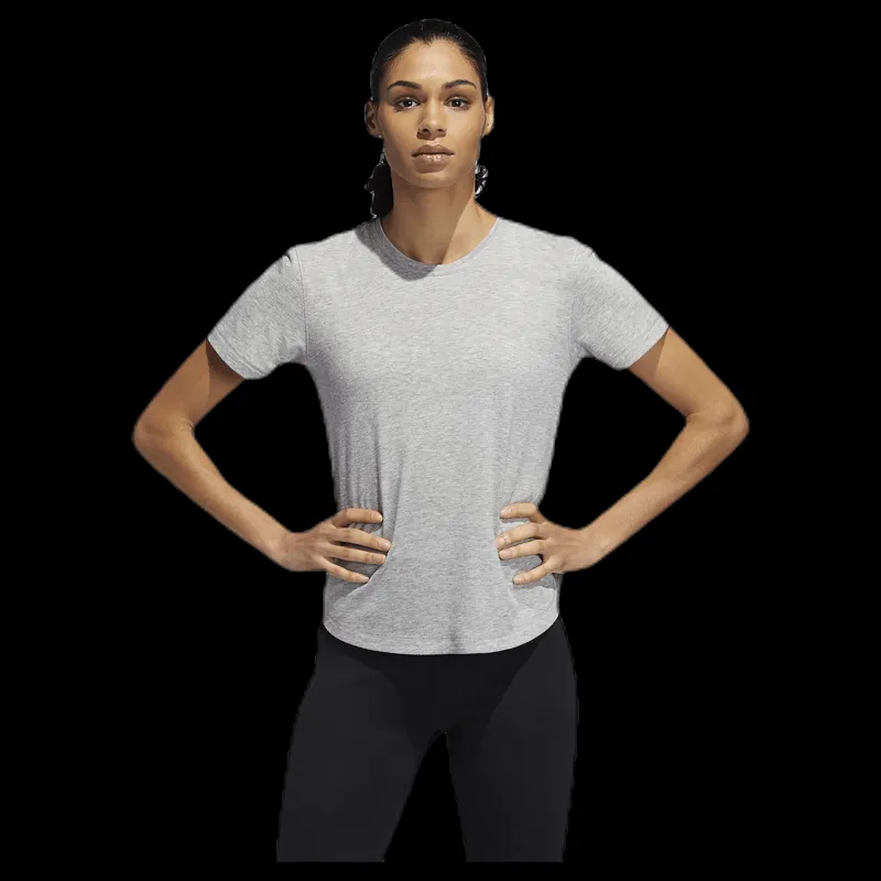 adidas Adapt Length Tee Grey Grå Sale