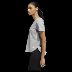 adidas Adapt Length Tee Grey Grå Sale