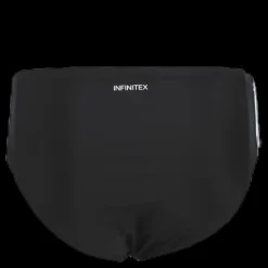 Hot adidas 3 Stripes Swim Trunk Black Vit och Svart