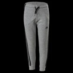 Best adidas Boys Essentials 3 Stripes Pant Medium Grey Heather / Black Grå