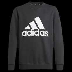 Hot adidas Boys Essentials Big Logo Sweatshirt Black / White Svart