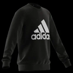 Hot adidas Boys Essentials Big Logo Sweatshirt Black / White Svart