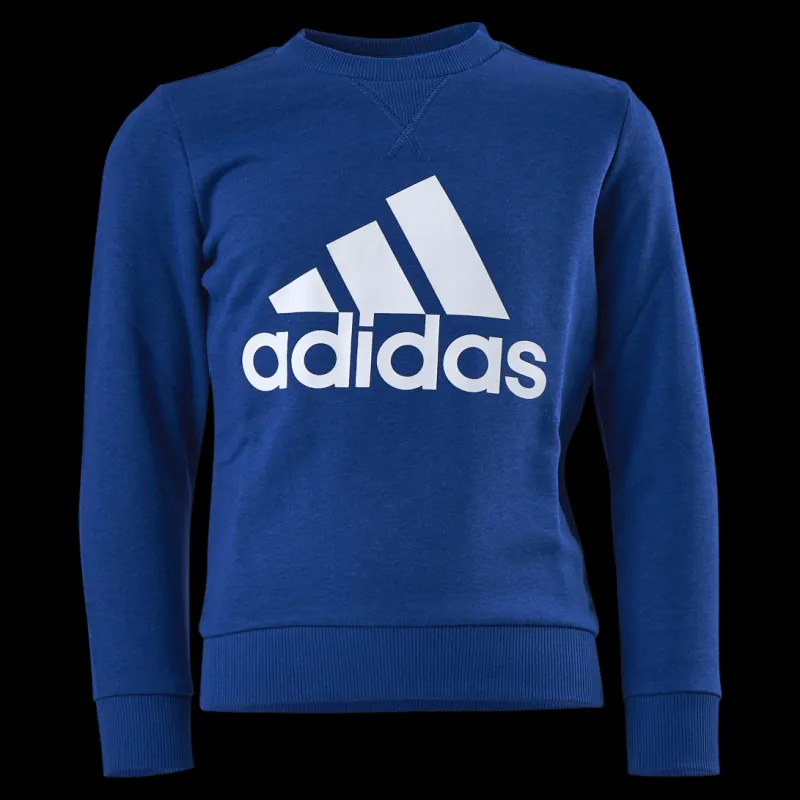 adidas Boys Essentials Big Logo Sweatshirt Team Royal Blue / White Blå Clearance