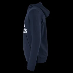 adidas Boys Essentials Big Logo Hoodie Legend Ink / White Blå Discount