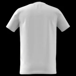 adidas Boys Essentials Big Logo Tee White / Black Vit Clearance