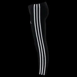 Outlet adidas Essentials 3-Stripes Leggings Black Vit och Svart