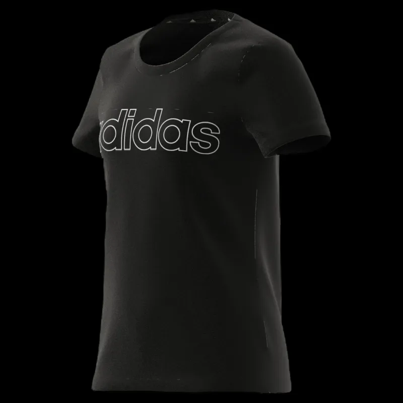 Discount adidas Essentials T-Shirt Black Vit och Svart