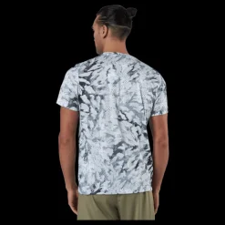 Discount adidas Fast Graphic Tee Primeblue Men Grey One / White Flerfärgad
