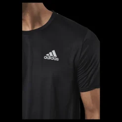 adidas Fast Primeblue Tee Men Black / Reflective Silver Svart