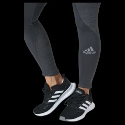 adidas Fast Running Primeblue Leggings Women Grey Six / Grey Four Svart