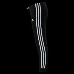 adidas Girls Essentials 3 Stripes Ft Pant Black / White Svart Hot