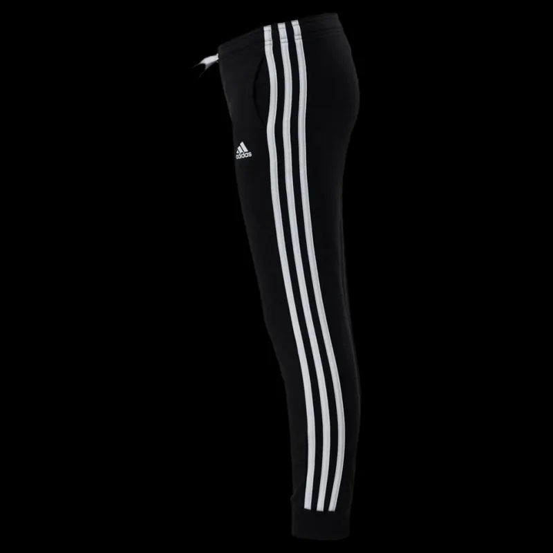 adidas Girls Essentials 3 Stripes Ft Pant Black / White Svart Hot