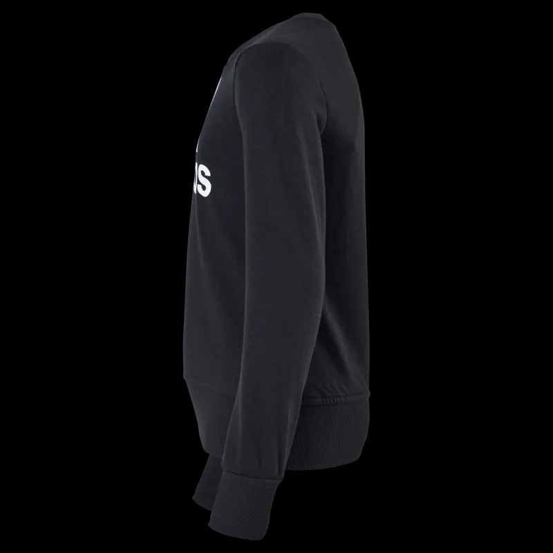 adidas Girls Essentials Big Logo Sweatshirt Black / White Svart Clearance