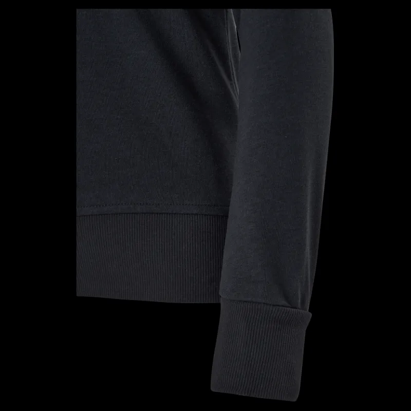 adidas Girls Essentials Big Logo Sweatshirt Black / White Svart Clearance