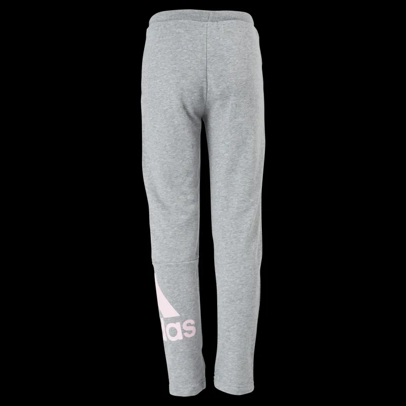 adidas Girls Essentials Big Logo Pant Medium Grey Heather / Clear Pink Grå Online