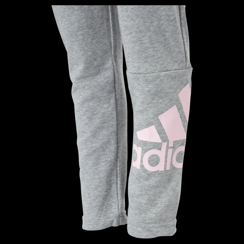 adidas Girls Essentials Big Logo Pant Medium Grey Heather / Clear Pink Grå Online