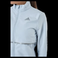 adidas Own The Run Soft Shell Jacket Women Halo Blue Blå Discount