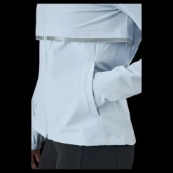 adidas Own The Run Soft Shell Jacket Women Halo Blue Blå Discount