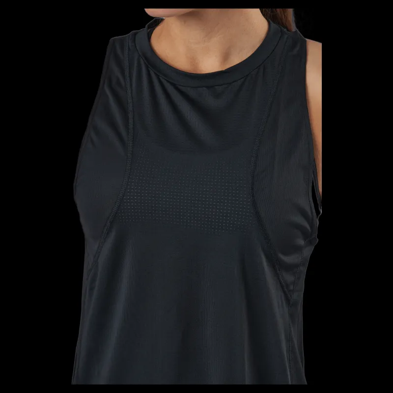 Outlet adidas Own The Run Tank Women Black Svart