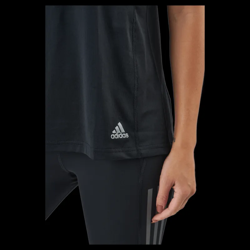 Outlet adidas Own The Run Tank Women Black Svart