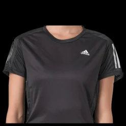 adidas Own The Run Tee Women Black Svart