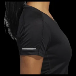 adidas Run It Short Sleeve Tee Women Black Svart Outlet
