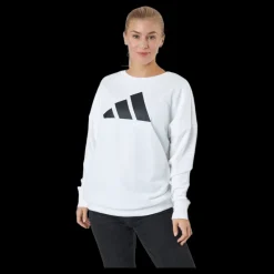 adidas Sportswear Three Bar Sweatshirt White Vit