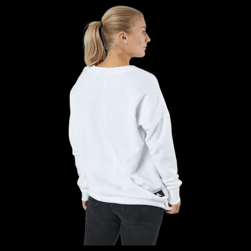 adidas Sportswear Three Bar Sweatshirt White Vit