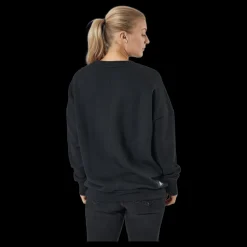 Discount adidas Sportswear Three Bar Sweatshirt Black Svart