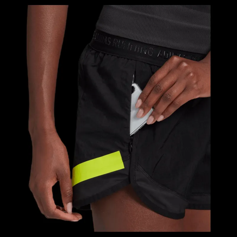 Outlet adidas Ultra Short W Black / Solar Yellow Svart