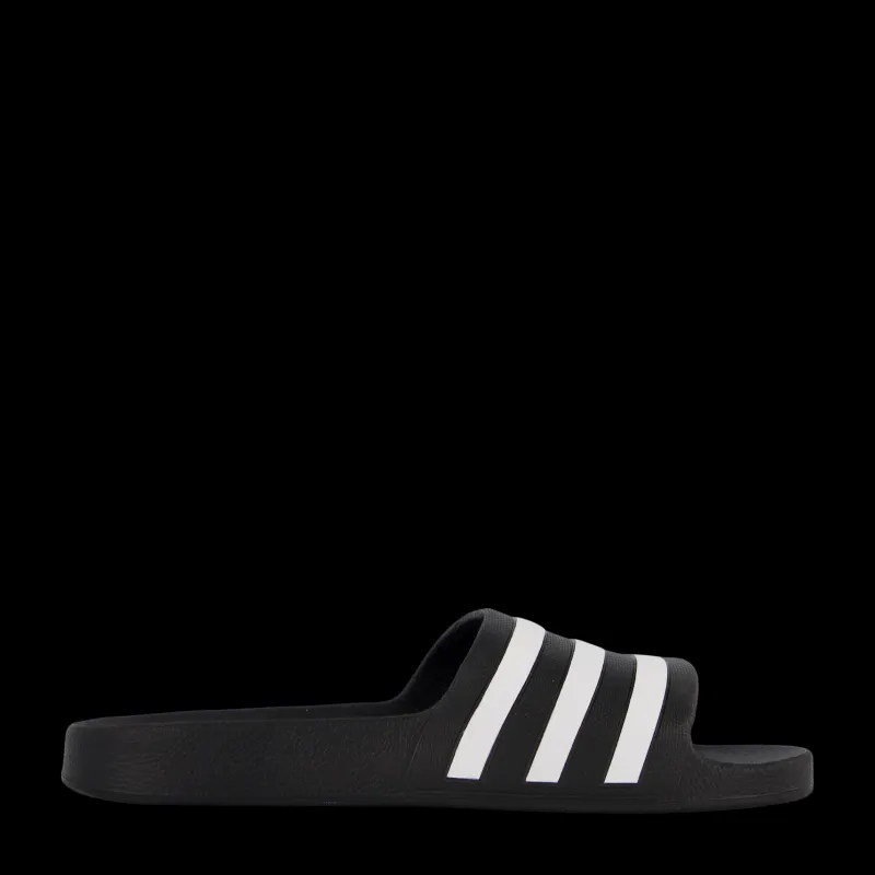 Best adidas Adilette Aqua Slides Core Black / Cloud White / Core Black Svart