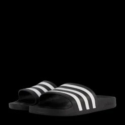 Best adidas Adilette Aqua Slides Core Black / Cloud White / Core Black Svart