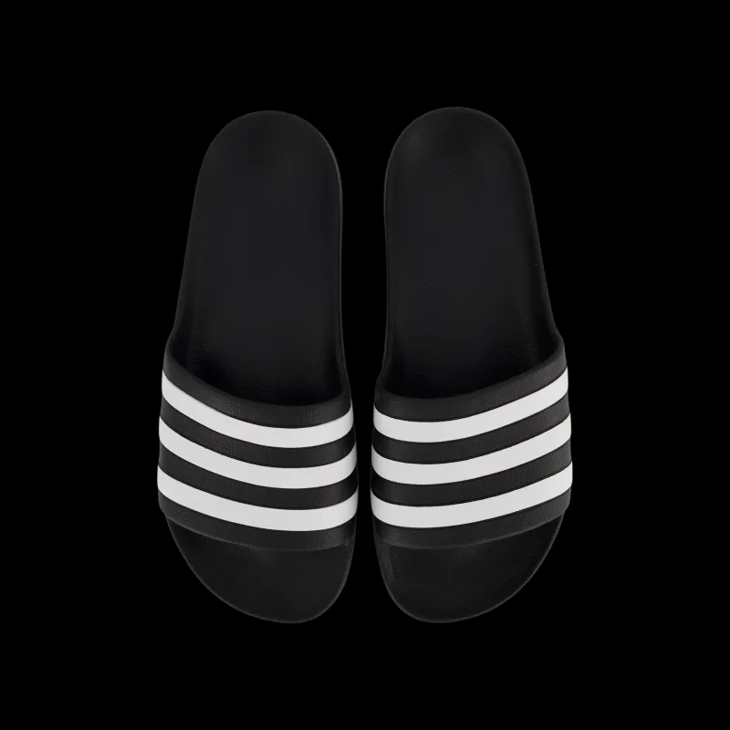 Best adidas Adilette Aqua Slides Core Black / Cloud White / Core Black Svart