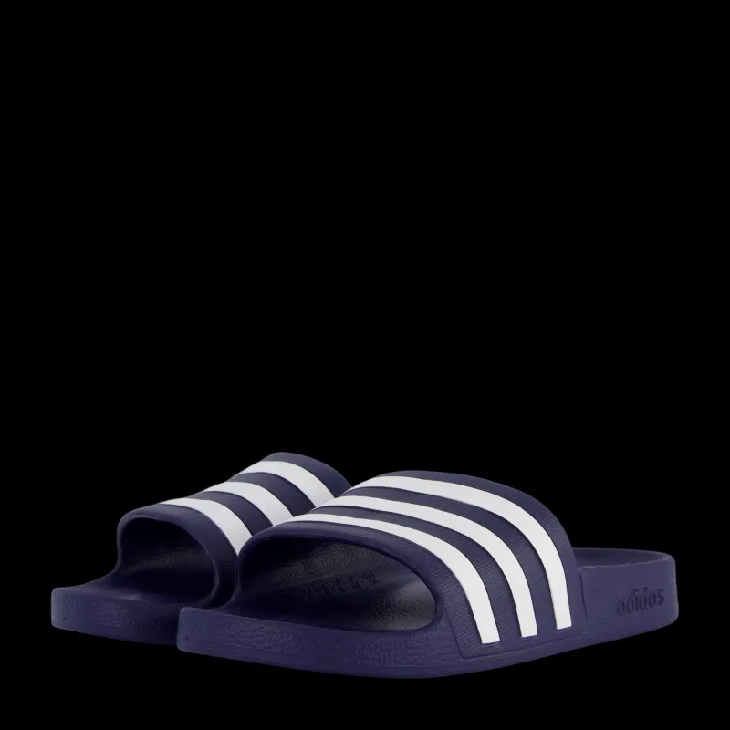 Online adidas Adilette Aqua Slides Dark Blue / Cloud White / Dark Blue Blå