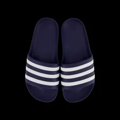 Online adidas Adilette Aqua Slides Dark Blue / Cloud White / Dark Blue Blå
