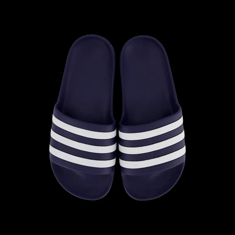 Online adidas Adilette Aqua Slides Dark Blue / Cloud White / Dark Blue Blå