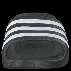 adidas Adilette Aqua Slides Kids Core Black / Cloud White / Core Black Grå Outlet