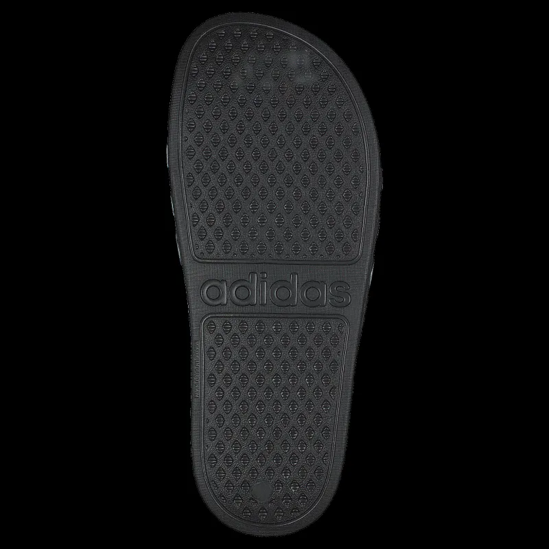 adidas Adilette Aqua Slides Kids Core Black / Cloud White / Core Black Grå Outlet