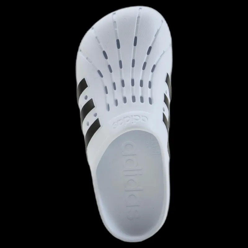 adidas Adilette Clogs Cloud White / Core Black / Cloud White Vit Best