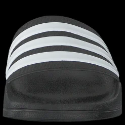 adidas Adilette Cloudfoam Slides Core Black / Cloud White / Core Black Grå Online