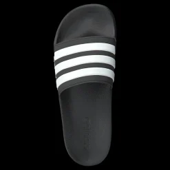 adidas Adilette Cloudfoam Slides Core Black / Cloud White / Core Black Grå Online