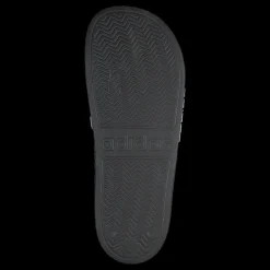 adidas Adilette Cloudfoam Slides Core Black / Cloud White / Core Black Grå Online