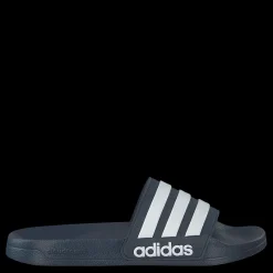adidas Adilette Cloudfoam Slides Collegiate Navy / Cloud White / Collegiate Navy Blå Sale