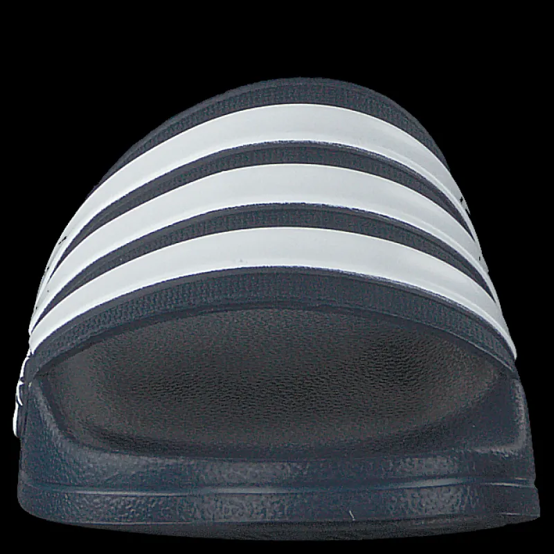 adidas Adilette Cloudfoam Slides Collegiate Navy / Cloud White / Collegiate Navy Blå Sale
