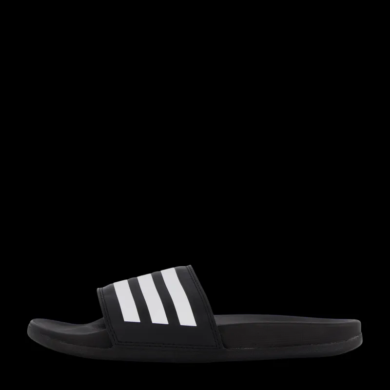 adidas Adilette Comfort Slides Core Black / Cloud White / Core Black Grå New