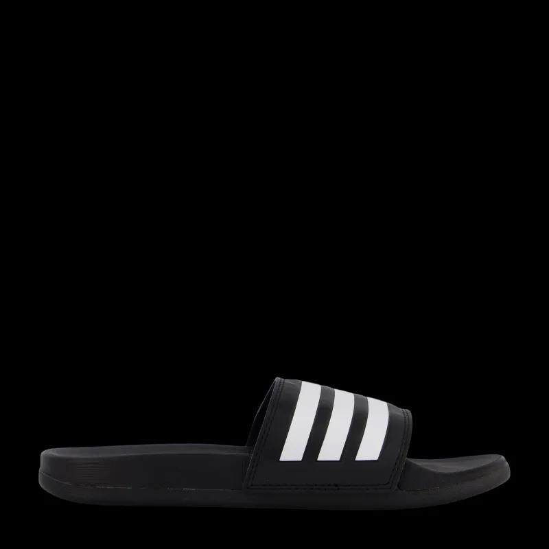 adidas Adilette Comfort Slides Core Black / Cloud White / Core Black Grå New