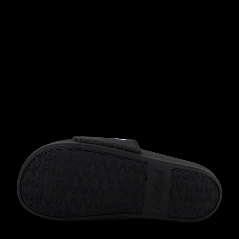 adidas Adilette Comfort Slides Core Black / Cloud White / Core Black Grå New