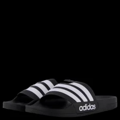 adidas Adilette Shower Slides Core Black / Cloud White / Core Black Svart Sale