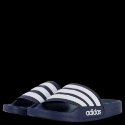 Discount adidas Adilette Shower Slides Legend Ink / Cloud White / Legend Ink Blå
