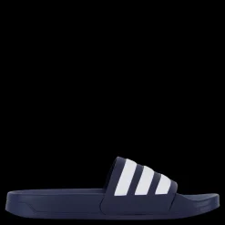 Discount adidas Adilette Shower Slides Legend Ink / Cloud White / Legend Ink Blå